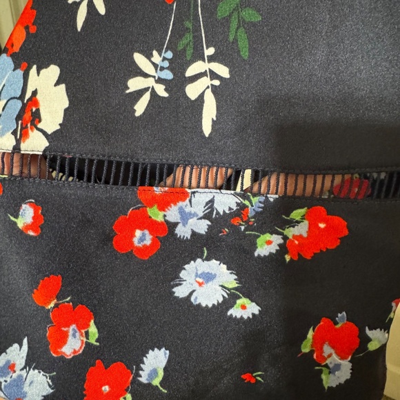 Ralph Lauren Satin Floral Skirt - Picture 2 of 3